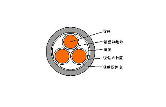 銅芯氟塑料絕緣氟塑料護套耐高溫電力電纜