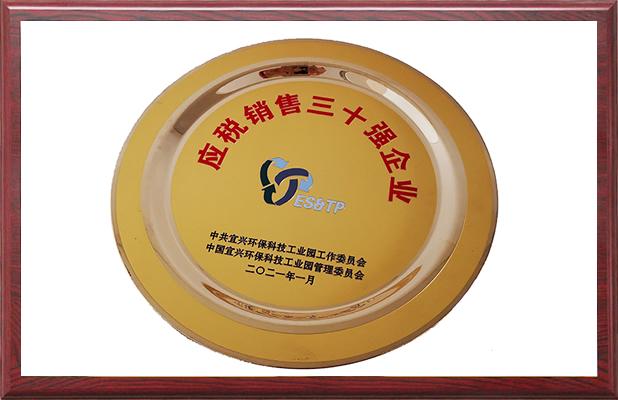 2020年應稅銷售三十強企業(yè)
