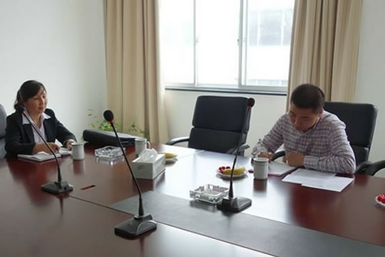 環科園黨群辦蒞臨我公司指導黨建工作