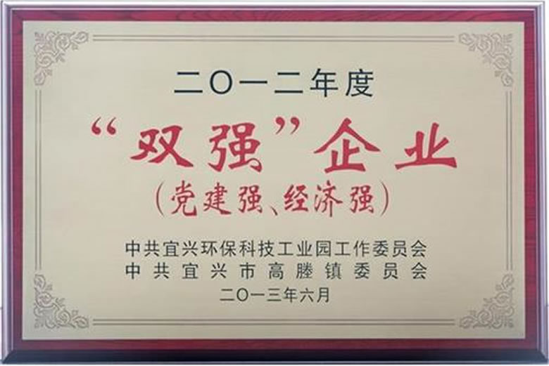 熱烈祝賀我公司榮獲環科園2012年度黨建和精神文