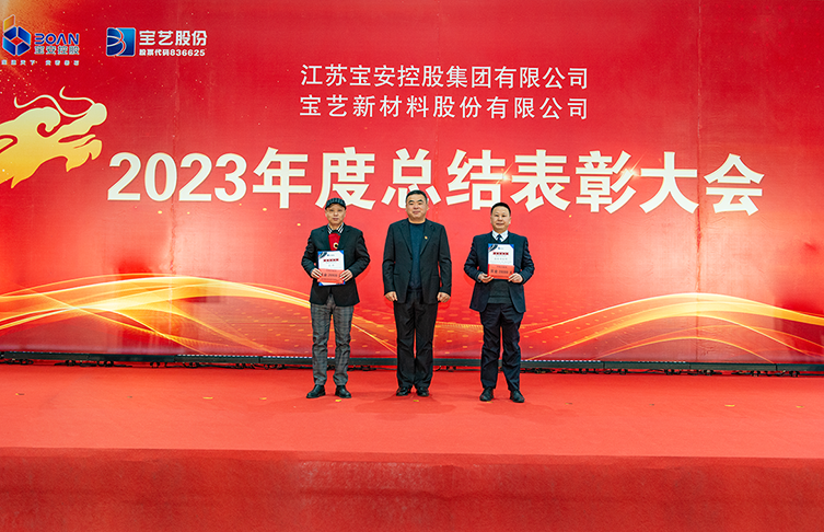 龍行龘龘 前程朤朤|江蘇寶安控股集團召開2023年度總結表彰大會